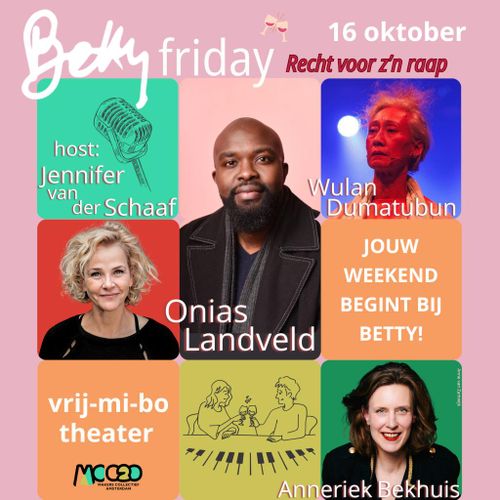 Betty Friday – vrij-mi-bo cabaret – MC020