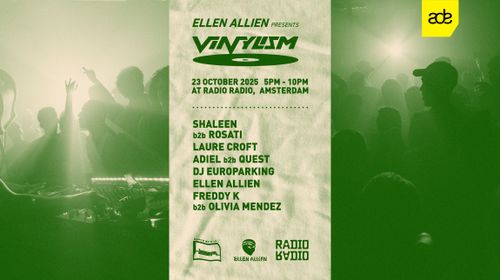Ellen Allien presents Vinylism (ADE)