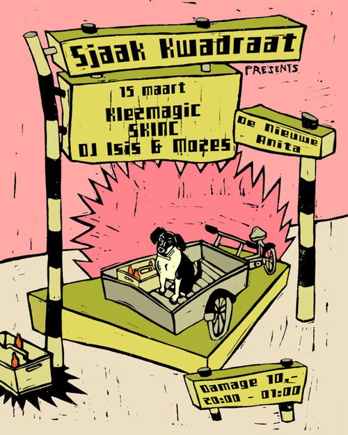 Sjaak Kwadraat Presents: Klezmagic + Skinc + Isis & Mozes