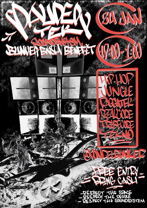 PauperTek Soundsystem presents Bunker Bash Benefit.
