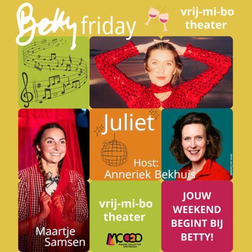 Betty Friday – vrij-mi-bo cabaret – MC020
