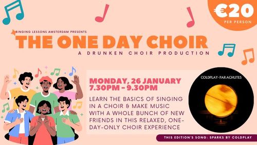 Let Sparks Fly: The One Day Choir by Singing Lessons Amsterdam