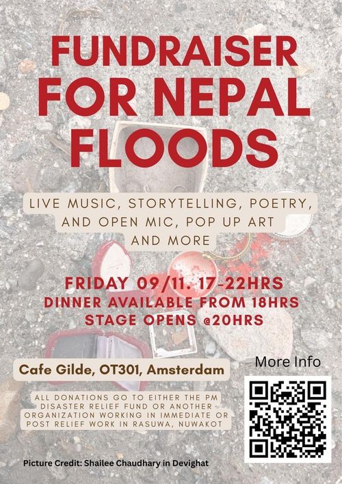 Fundraiser for Nepal floods