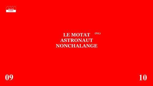 LE MOTAT ALBUMRELEASE: HET MOMENT SUPRÊME