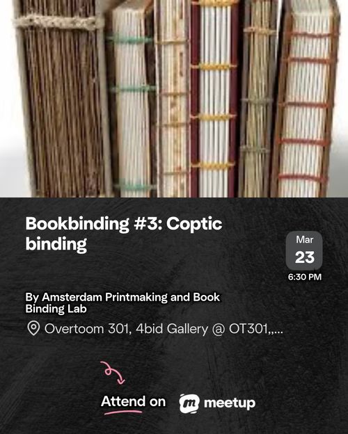 Introduction to Bookbinding #3, Coptic BookBindings