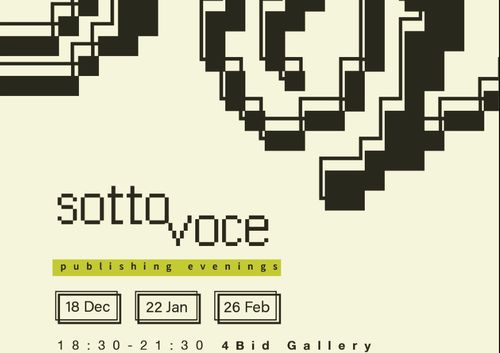 Sotto Voce - artist publications