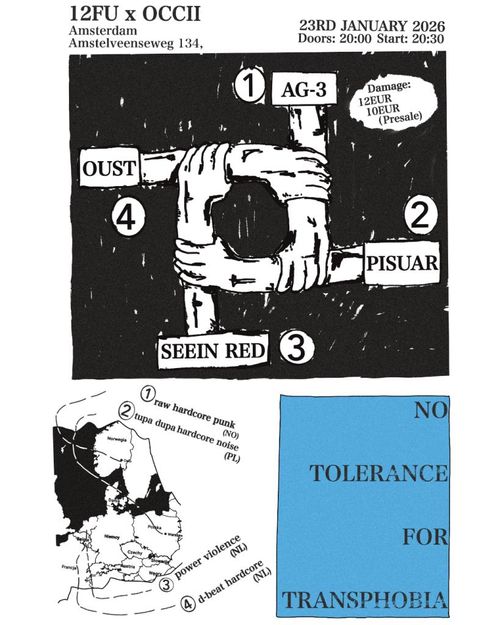 12FU w/ PISUAR (PL) + AG-3 (NO) + SEEIN RED + OUST