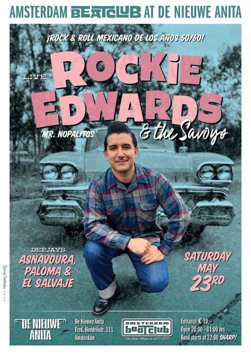 Amsterdam BeatClub ft. Rockie Edwards (MEX) & the Savoys