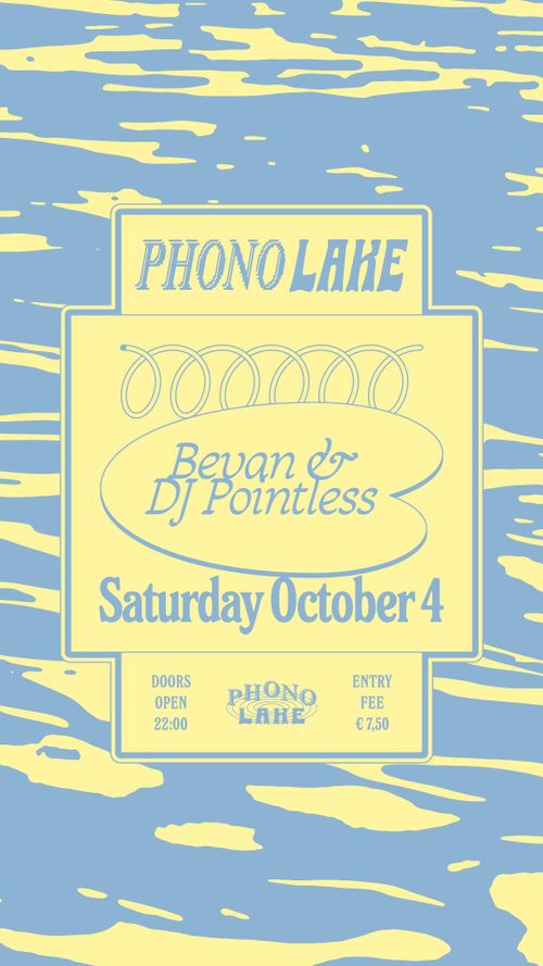 Phono Lake with Bevan and DJ Pointless