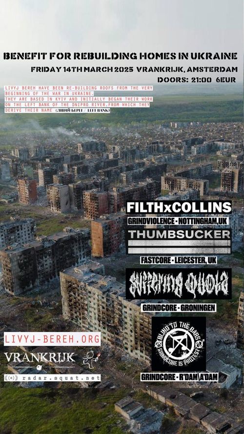 FILTHxCOLLINS/THUMBSUCKER/SUFFERING QUOTA/BLIND TO THE BARS