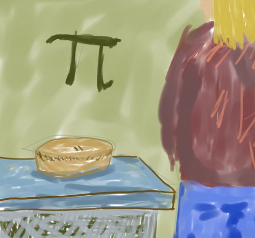 "American Pi Day"-themed dinner