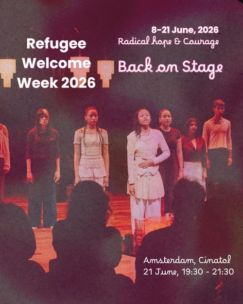 Refugee Welcome Week | back on stage - the courage to be seen