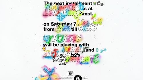 [CANCELLED] DJ BORING pres. COLOUR CLUB