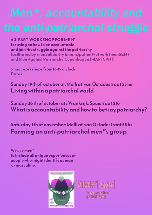 Workshop for *Men, Accountability and the Anti-Patriarchal Struggle