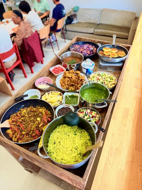 Around The Table: a communal lunch with neighbourhood cooks at Framer Framed Noord
