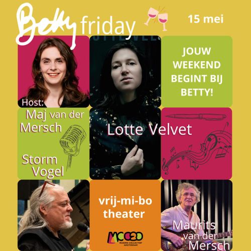 Betty Friday – vrij-mi-bo cabaret – MC020