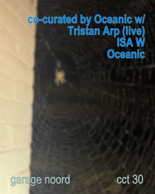 Co-curated by Oceanic w/ Tristan Arp (live), ISA W, Oceanic