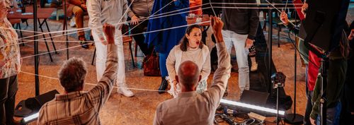 Open rehearsal: A Human Mandala