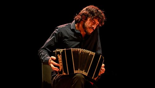 Argentijnse bandoneon - solo concert van Matías Gobbo