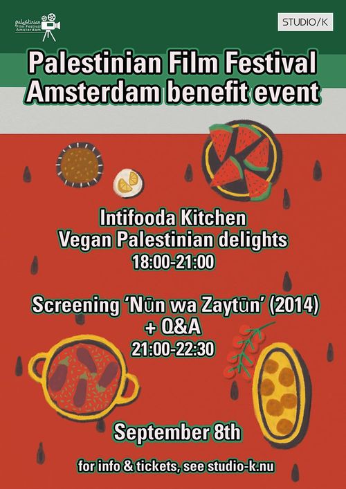 Palestinian Film Festival Amsterdam (PFFA) benefit event