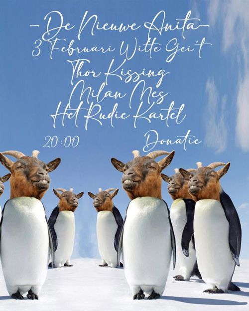 Witte Gei’t? met Het Rudie Kartel + Milan Mes + Thor Kissing