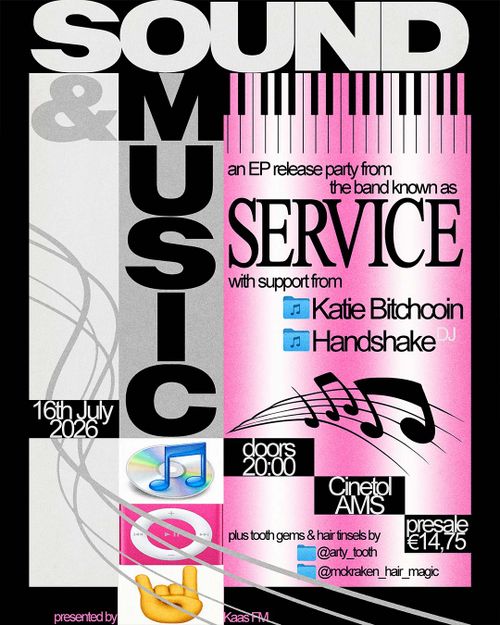 Service | ep release | supports: katie bitchcoin + handshake (dj)