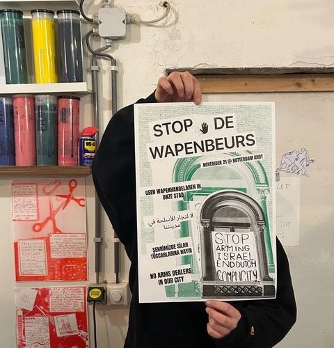 Solidarity Poster Printing - by Leaky Press
