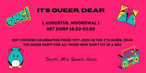 It's queer, dear