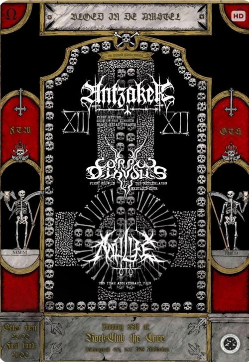 Antzaker (NL) + Corpus Diavolis (FR) + Antilife (FR)