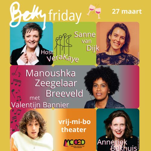 Betty Friday – vrij-mi-bo cabaret – MC020
