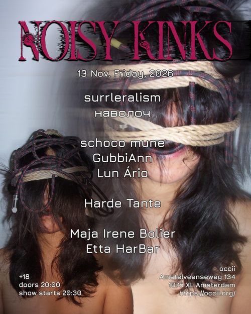Kinky Noise by schoco mune – ft surrleralism x наволоч + schoco mune x GubbiAnn x Lunn Ário + Maja Irene Bolier x Etta HarBar + Harde Tante