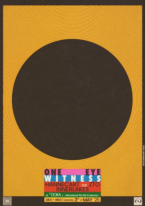 One Eye Witness x Doka Studio w/ Innerlakes | Hannecart & ZTO