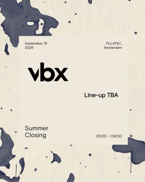 VBX SUMMER CLOSING - TILLATEC 19.09