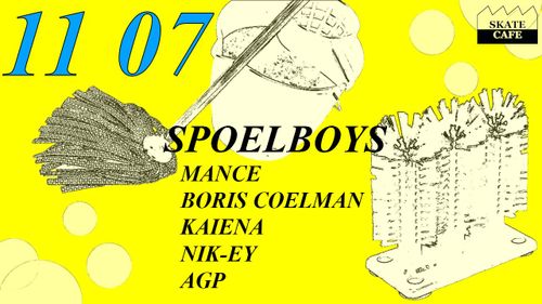 SPOELBOYS W/ AGP, BORIS COELMAN, KAIENA, MANCE, NIK-EY, SPOELBOYS