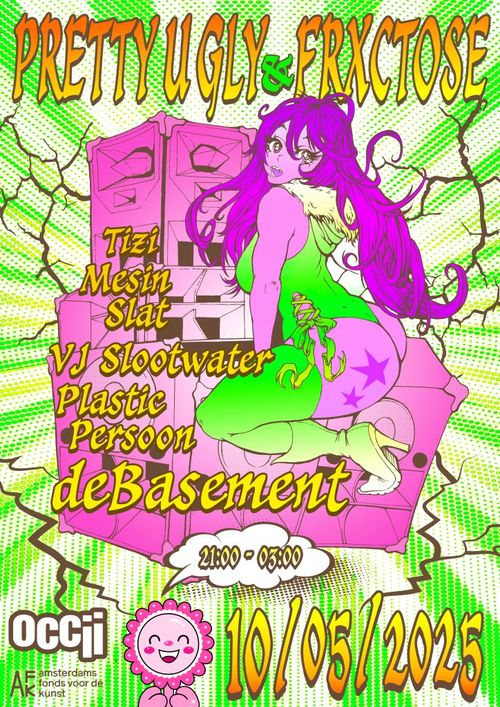 FRXCTOSE & Pretty//Ugly: deBasement w/ Plastic Persoon + DJ TiZi + DJ Mesin Slat