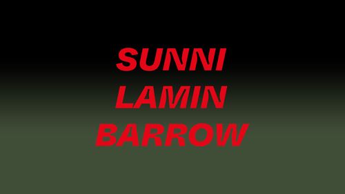 You’ve been Needing Sadness. A Research in Progress by Sunni Lamin Barrow