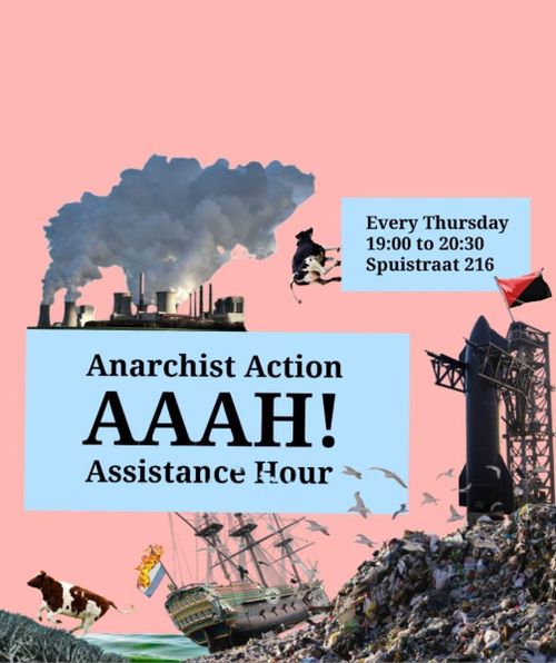 CANCELLED: AAAH ! Anarchist Action Assistance Hour