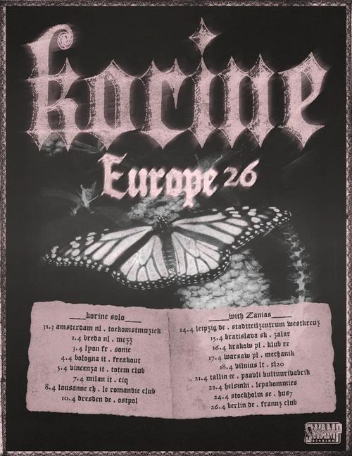 Korine + Bloc Bloc Bloc live in Amsterdam!