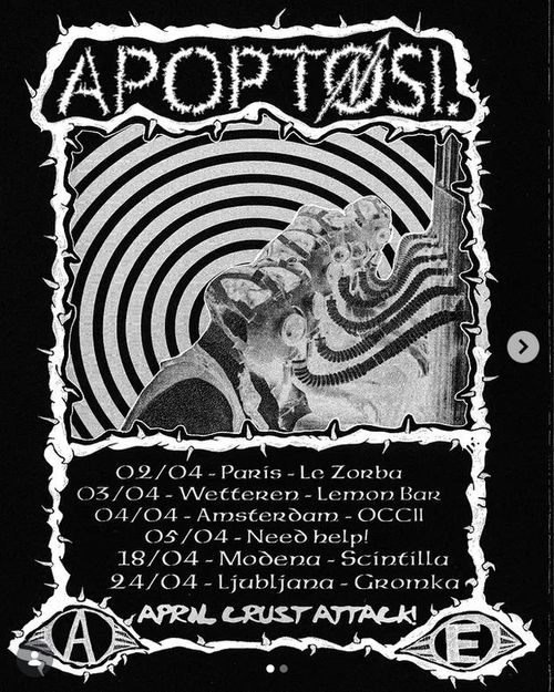 APOPTOSI (IT) + SLIJK DER AARDE + MORE TBC