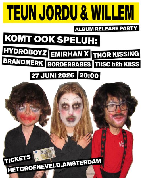 TJW + Drop Soul presents: Album release party