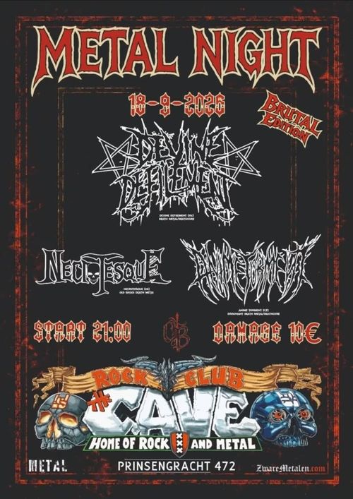 Devine Defilement (IS) + Anime Torment (CZ) + Necrotesque (NL)