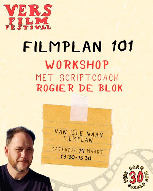 VERS Film Festival 2026: van idee naar filmplan
