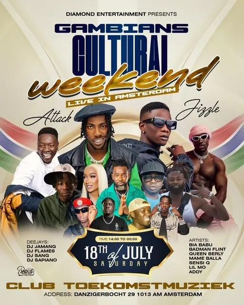Gambian Cultural Weekend - Live in Amsterdam!