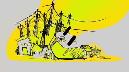 Onder hoogspanning: file op het stroomnet