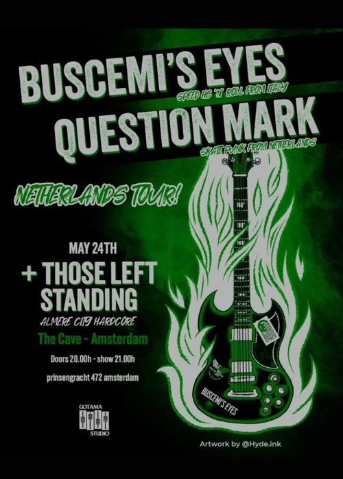 Buscemi's Eyes (I) + Question Mark (NL) + Those Left Standing (NL)