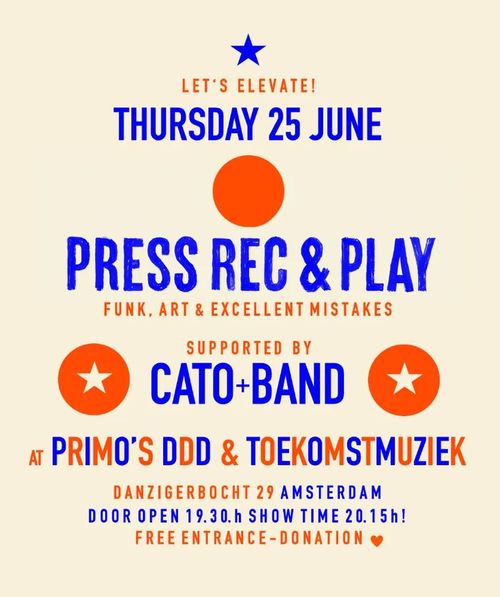 PRESS REC & PLAY  - CATO + BAND