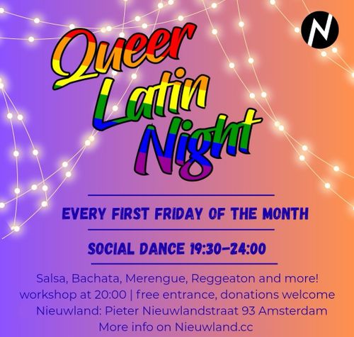 🏳️‍🌈 🔥 Queer Latin Dance Night!