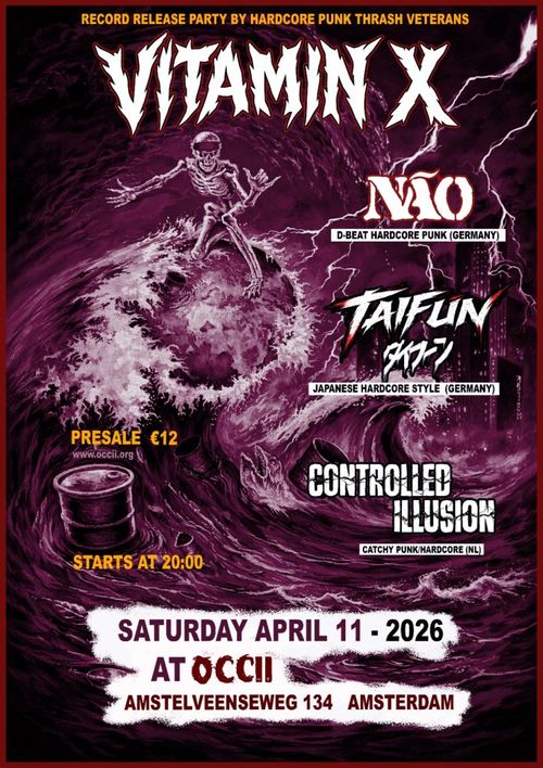 VITAMIN X + NÂO (DE) + TAIFUN (DE) + CONTROLLED ILLUSION