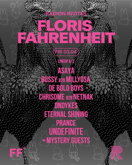 RADION invites Floris Fahrenheit