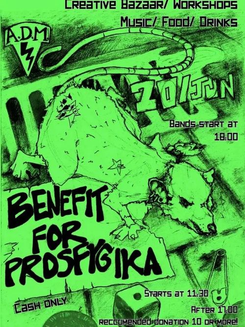 Benefiet voor Prosfygika